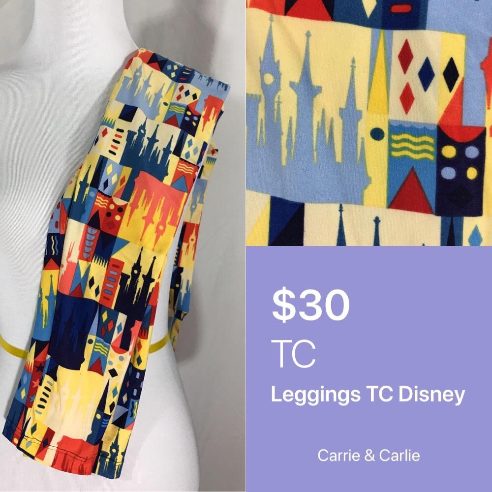LuLaRoe Disney Castle Leggings